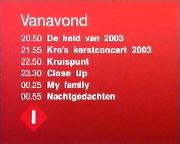 Bestand:Nederland 1 programmaoverzicht 20-12-2003.JPG
