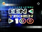 Bestand:Postcode loterij 1 tegen 100 (2000-heden) titel.jpg