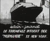 Bestand:De triomfale intocht der Normandië te New York (1935) titel.jpg