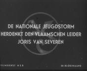 Bestand:De nationale jeugdstorm herdenkt de Vlaamschen leider Joris van Severen (1941) titel.jpg