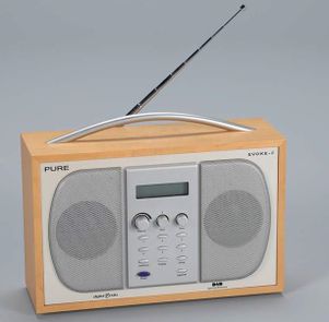 Digitale radio Pure Evoke-2 (bron: Fotoarchief Beeld en Geluid, archiefnummer BG0121744)