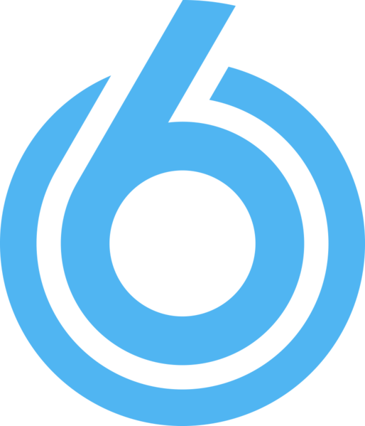 Bestand:Nieuw logo SBS6 2018.png