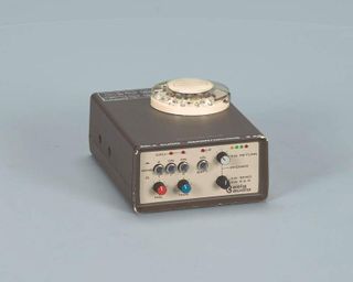 Reportophone S22 grammofoon (bron: Fotoarchief Beeld en Geluid, archiefnummer = BG0133517)